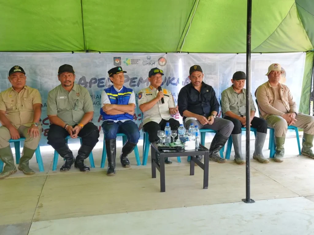 Foto: Menteri Dalam Negeri (Mendagri) Muhammad Tito Karnavian dalam Apel Pembukaan Tim Satuan Tugas Kementerian Dalam Negeri (Kemendagri) dalam rangka Percepatan Aktivasi Pemerintahan dan Pelayanan Publik Pascabencana Aceh di Kompleks Perkantoran Kabupaten Aceh Tamiang, Aceh, Senin (5/1/2026).(DOK. Kemendagri)