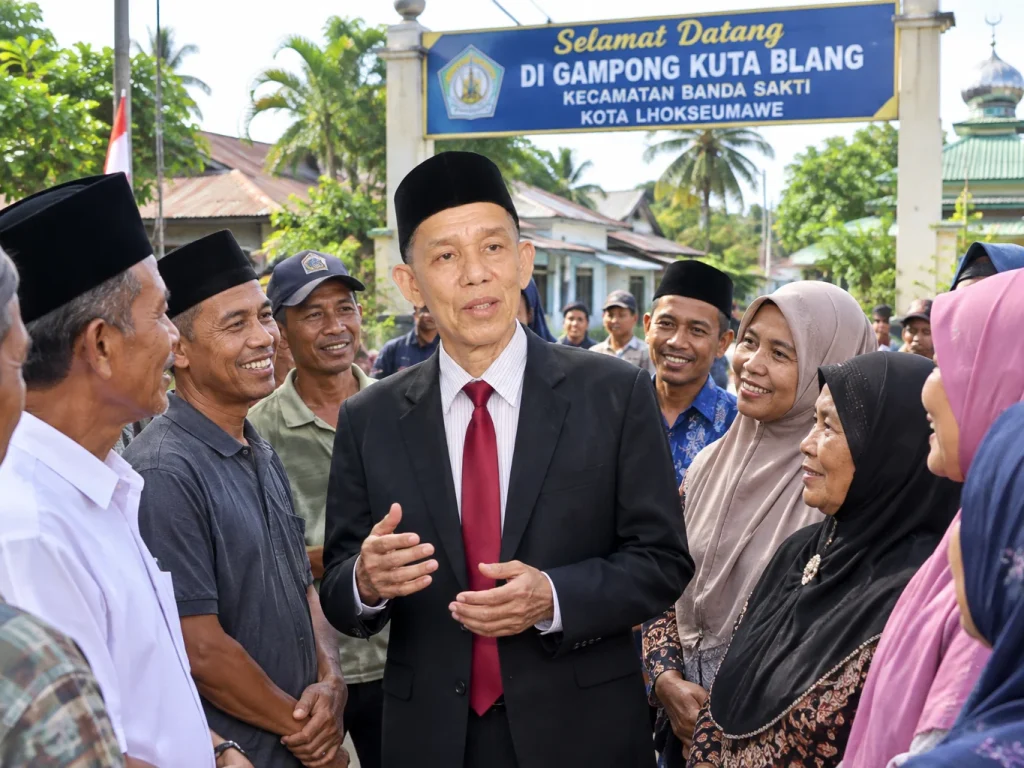 Muniruddin, S.Sos.  M.S.M  | Calon Keuchik Gampong Kuta Blang