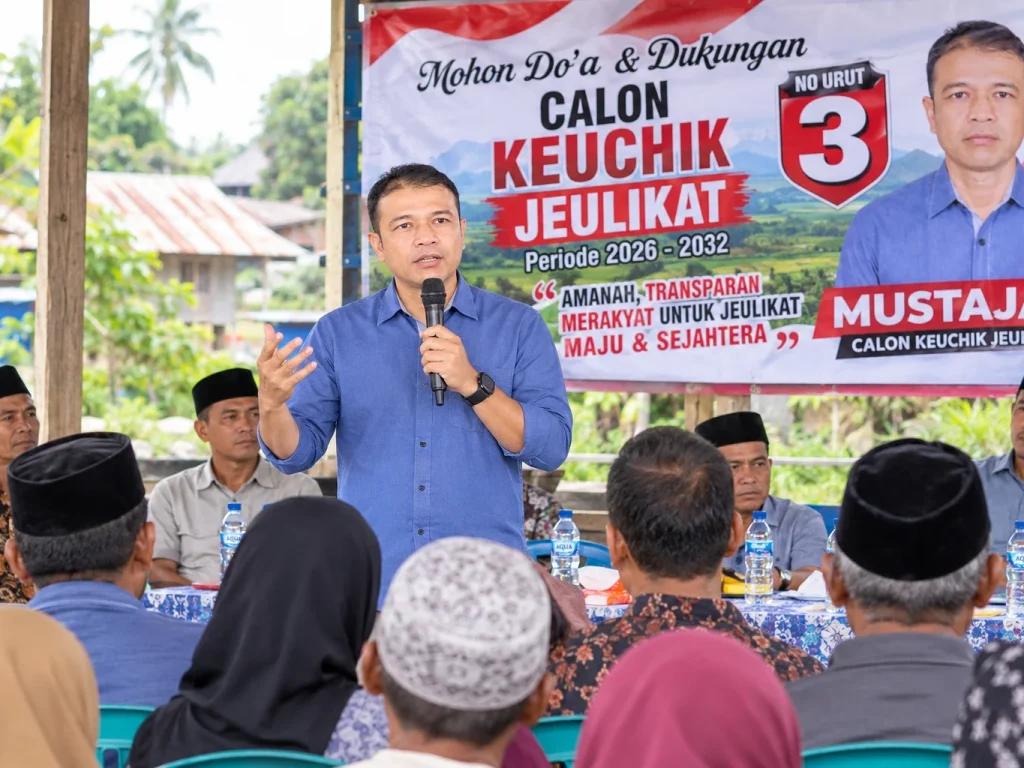 Mustajab Calon Keuchik Gampong Jeulikat Nomor Urut 3